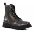 Tamaris damstövletter i äkta läder 25054-41 pewter - Tamaris ankelboots - 139140 - 1