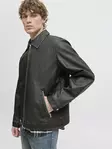 Jack&Jones Jacka JJECASABLANCA pu svart - Jackor och parkas för herrar - 139490 - 3