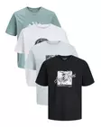 Jack&Jones herr t-shirt Honolulu Shape Tee - T-shirts för herrar - 140290 - 1