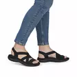Rieker damsandaler 64857-00 svart - Rieker sandals - 140620 - 5