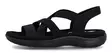 Rieker damsandaler 64857-00 svart - Rieker sandals - 140620 - 2