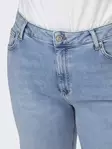 Only Carmakoma damjeans i plus size HW vid ljusblå denim - Jeans för damer - 140880 - 4