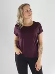 Only T-shirt ONLMOSTER S/S O-NECK TOPP winetasting - T-shirts för damer - 141550 - 1
