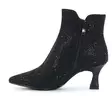 Marco Tozzi Ankelboots 25018-45 065 Svart Glitter - Stövletter och kängor för damer - 142000 - 2