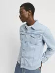 Jack&Jones jeansjacka för herr Jean SQ 738 blå jeansjacka - Jackor och parkas för herrar - 137780 - 1