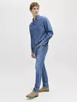 Jack&Jones herrjeans JJICLARK JJOriginal NS 415 blå denim/mellanblå - Jeans för herrar - 140380 - 4