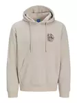 Jack&Jones hoodie för herr moonbeam - Huvtröjor för herrar - 137460 - 1