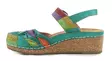 Laura Vita damsandaler Facscineo 02 vert - Sandaler för damer - 140480 - 2