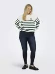 Only Carmakoma Jeans CARTHUNDER reg d.blue - Jeans för damer - 139030 - 2