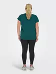 Only Play Curvy Dam Plus Size Träningströja mediterranea - Sport T-shirts för damer - 140150 - 2