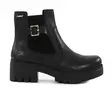 Rieker damstövletter med tjock sula 74560-00 svart - Rieker ankelboots - 139430 - 1