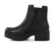 Rieker damstövletter med tjock sula 74560-00 svart - Rieker ankelboots - 139430 - 2