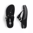 Rieker damflip-flops V1466-00 svart - Rieker mulor - 140660 - 3