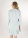 Vero Moda klänning/tunika 3/4 gray mist/snow white - Klänningar och tunikor - 138560 - 2