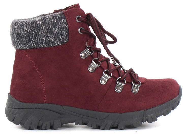 Duffy varmfodrade ankelboots för dam, 75-50770 vinröd - Stövletter och kängor för damer - 131730 - 1