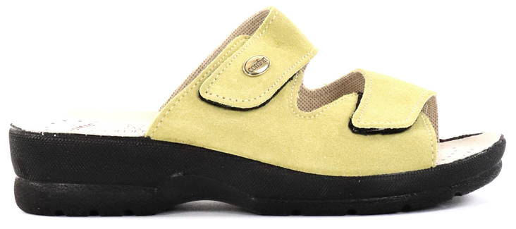 Golden Fit Slip-ins 714 yellow mocka - Arbetsskor för damer - 127180 - 1