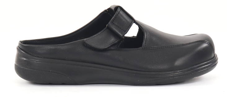 Ilves Slip-ins i läder med bred läst 5007/A svart - Slip-ins för damer - 132790 - 1