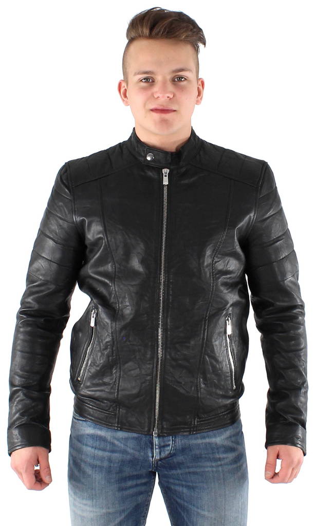 Jack&Jones Läderjacka Leather 16 - Jackor och parkas för herrar - 119740 - 1