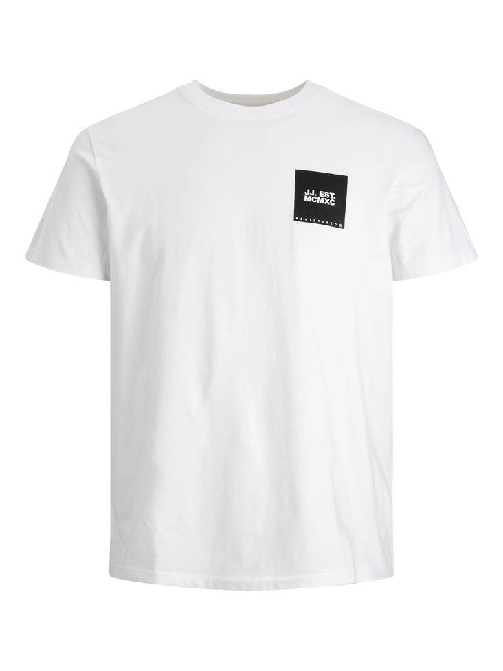 Jack&Jones herr T-Shirt Lock crew neck - T-shirts för herrar - 131810 - 1