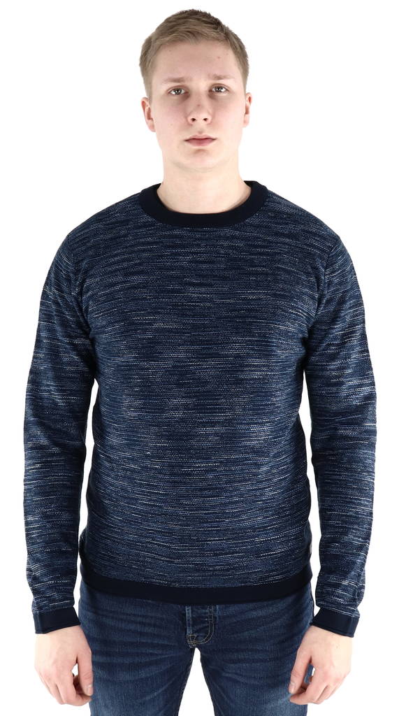 Jack & Jones mjuk herr stickad tröja Jeans sky captain/twist - Stickat för herrar - 127170 - 1