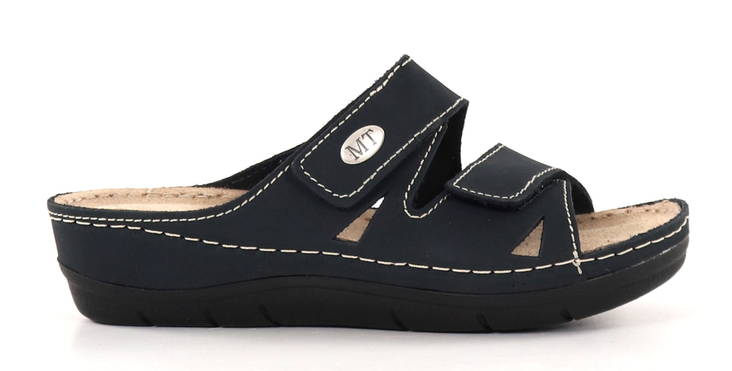 Marco Tozzi slip-in sandaler dam 27512-42 marinblå - Slip-ins för damer - 135770 - 1