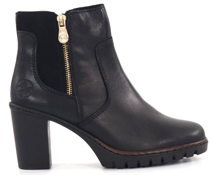 Rieker Stövletter Y2557-00 svart - Rieker ankelboots - 133970 - 1