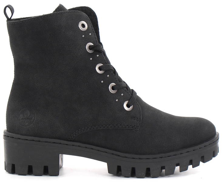 Rieker dam Kängor 75700-01 svart - Rieker ankelboots - 131550 - 1