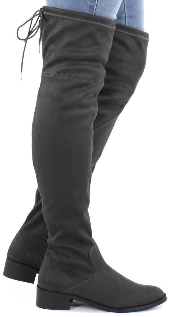 S.Oliver Lårhöga stövlar 25500-23 grå - Stövlar för damer - 124280 - 1