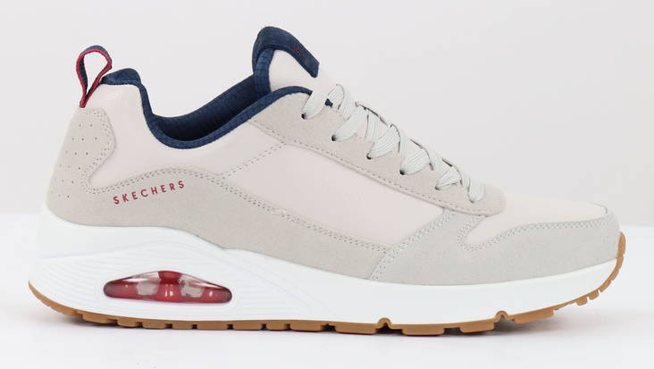 Skechers herr Sneakers 52468 / OFWT Uno vit - Sneakers för herrar - 130640 - 1