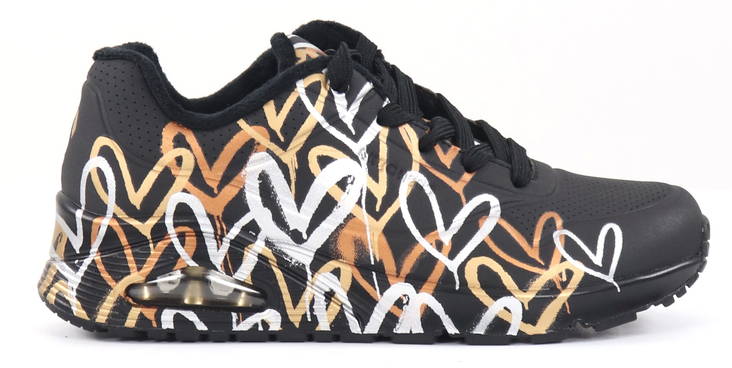 Skechers X JGoldcrown Sneakers 155523/BKGD Uno - Metallic Love - Skechers sneakers - 132330 - 1