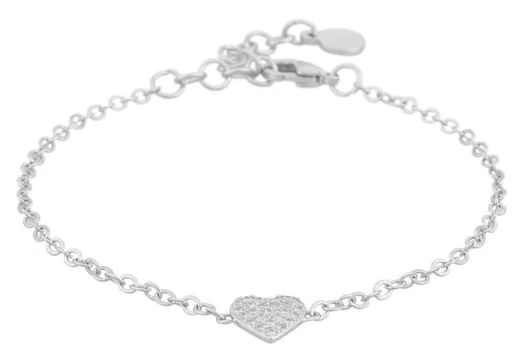 Snö of Sweden Armband North heart s/clear - Armband - 135000 - 1