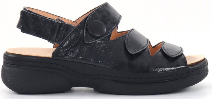 Think! Sandaler Cambio 000587-2010 svart - Breda läst arbetsskor - 134030 - 1