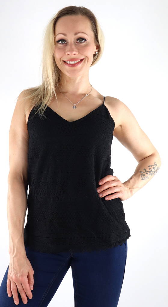 Vero Moda Top Honey lace svart - Toppar för damer - 133780 - 1