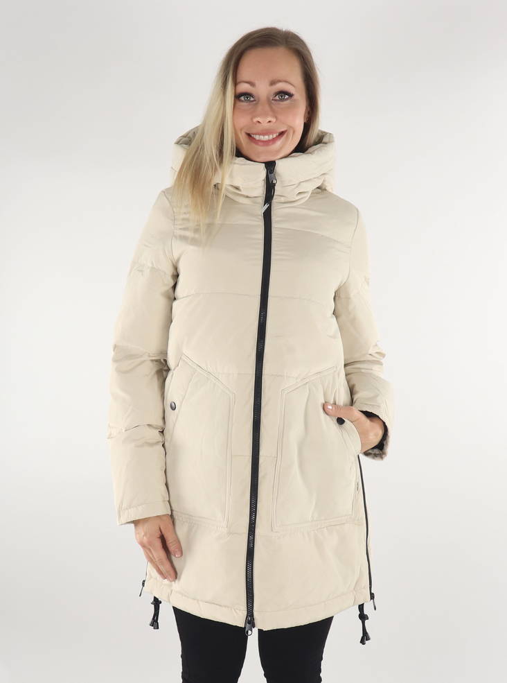 Vero Moda Dunkappa Oslo Oatmeal - Dunjackor för damer - 134540 - 1