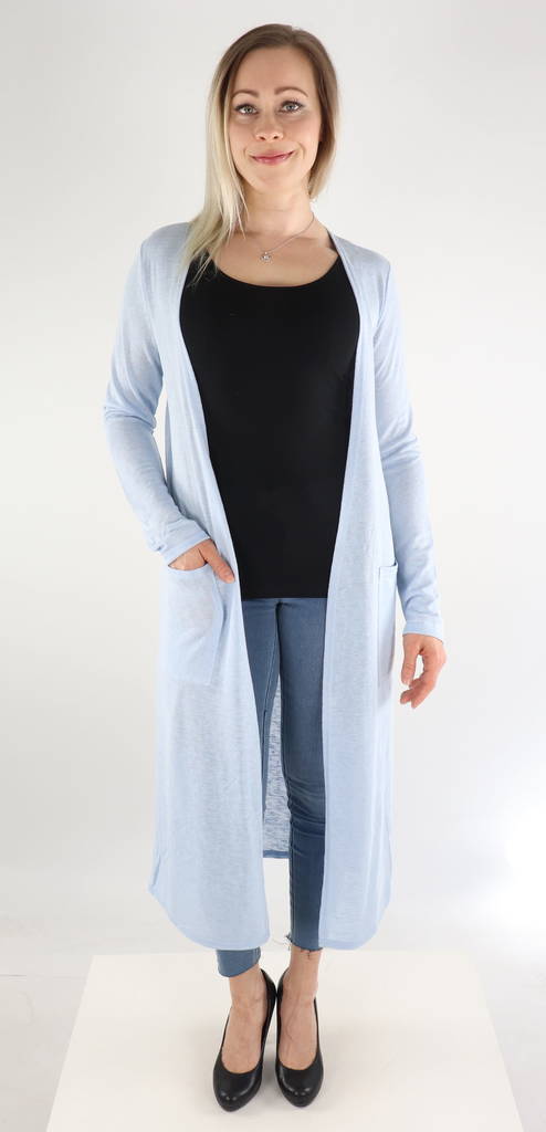 Vila Kofta Sumi lång - Stickat för damer - 131050 - 2