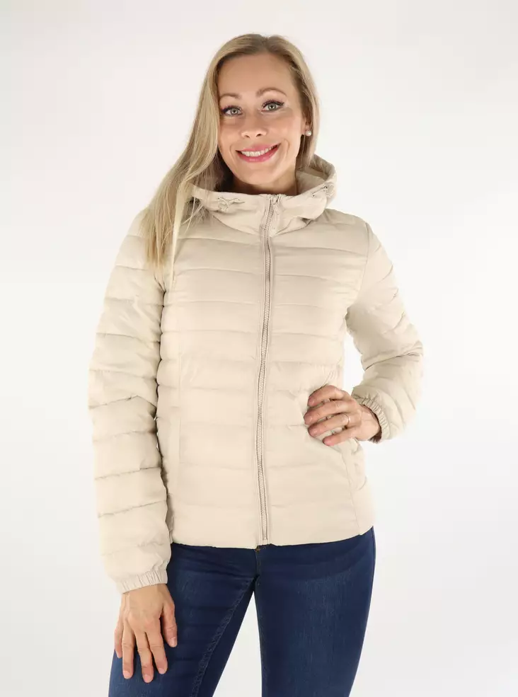 Only Lätt quiltad jacka Tahoe pumice stone - Lättviktsjackor för damer - 136700 - 1