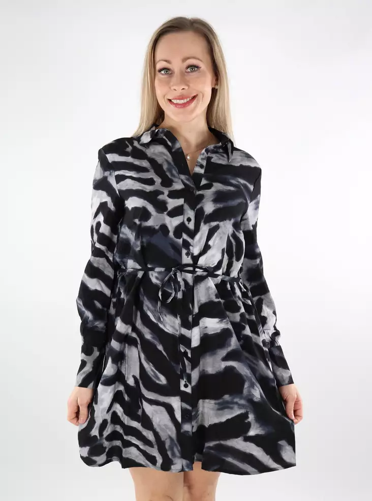 JDY Klänning Kort formell grå/v. svart - Klänningar och tunikor - 137540 - 1