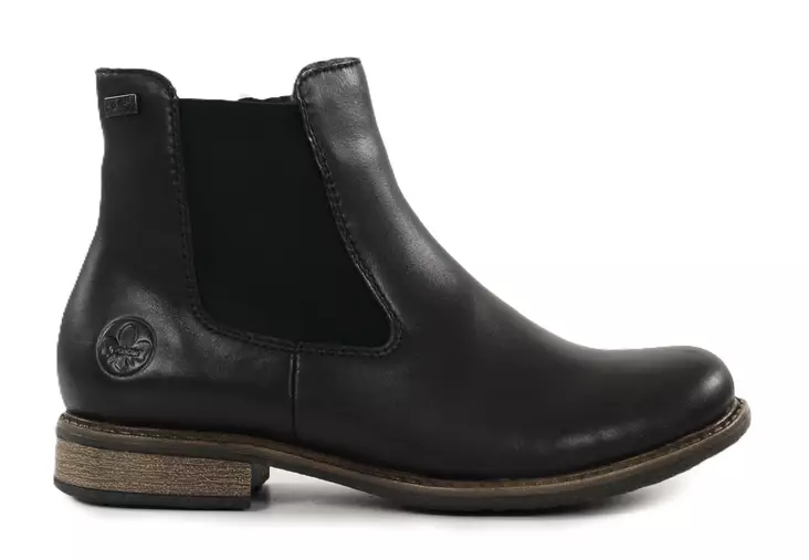 Rieker damstövletter 74870-00 svarta - Rieker ankelboots - 139040 - 1
