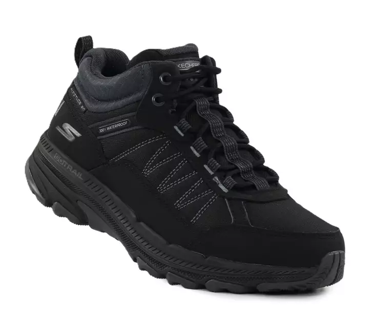 Skechers dampromenadskor 129531/BKCC GO RUN TRAIL ALTITUDE 2.0 - COLD GREEK svart/grön - Skechers promenadskor - 139160 - 1