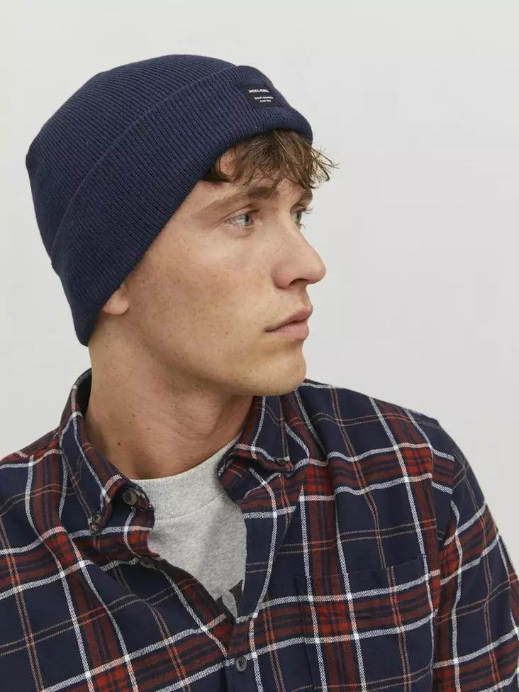 Jack&Jones herrmössa Dna Beanie marinblå blazer - Accessoarer för herrar - 137270 - 1