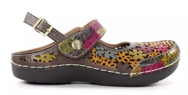 Laura Vita damsandaler Bicllyo 01 taupe - Sandaler för damer - 138180 - 1