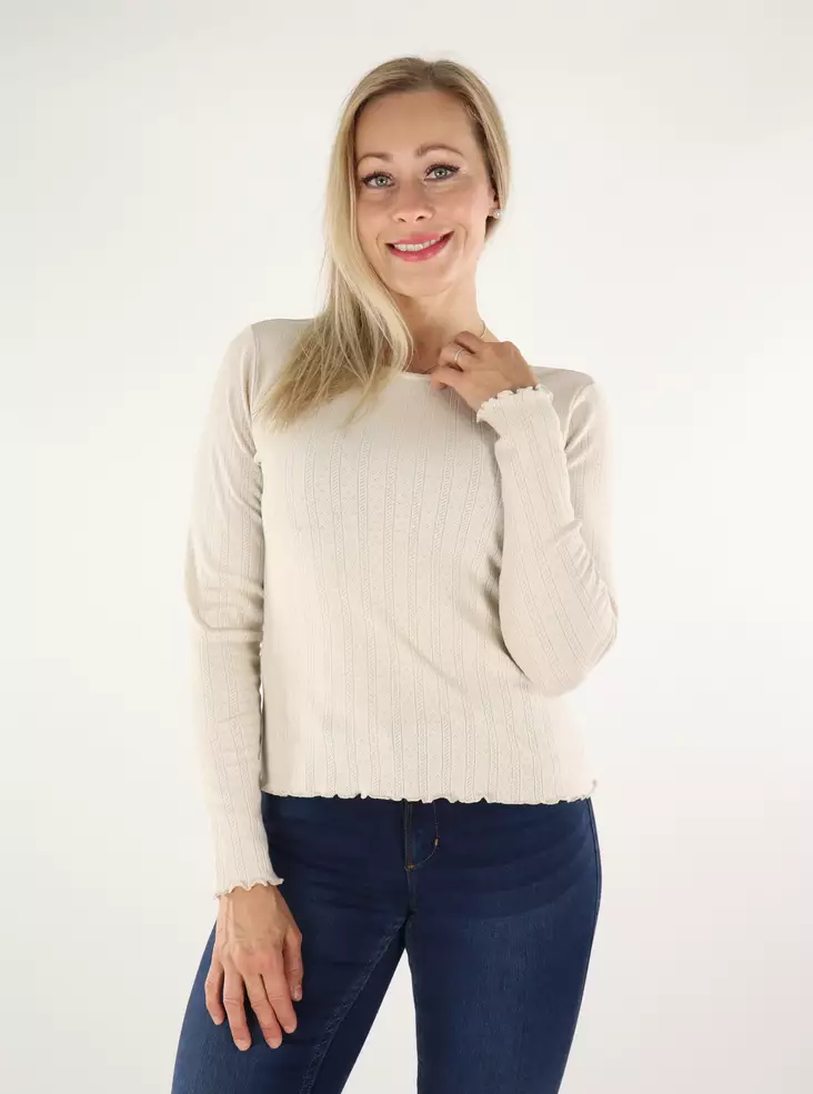 Only Skjorta pumice stone - Långärmade tröjor för  damer - 136650 - 1