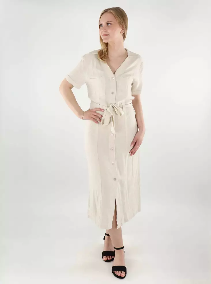 Only knäppt klänning ONLSIESTA Skjorta Klänning moonbeam - Klänningar och tunikor - 138340 - 1