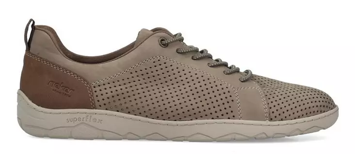 Rieker herrsneakers i äkta läder 08315-64 beige - Sneakers för herrar - 140800 - 1