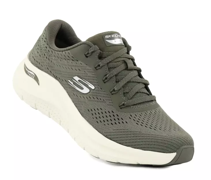 Skechers sneakers 150051W/OLV ARCH FIT 2.0 - BIG LEAGUE oliv för damer - Skechers sneakers - 138330 - 1