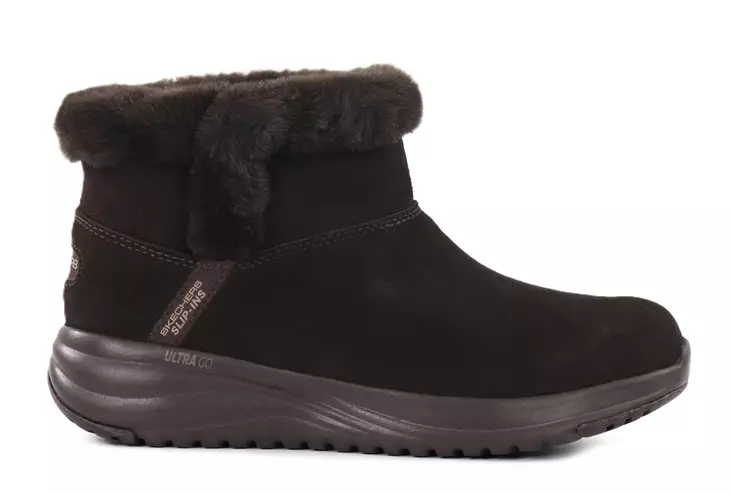 Skechers damstövletter 144740/CHOC ON THE GO STELLAR - DAPHINE mörkbrun -  - 139720 - 1