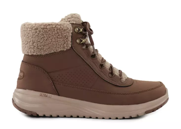 Skechers dam ankelboots 144756/CHOC ON THE GO STELLAR - ALPINE ADVENTURE mörkbrun - Stövletter och kängor för damer - 139570 - 1