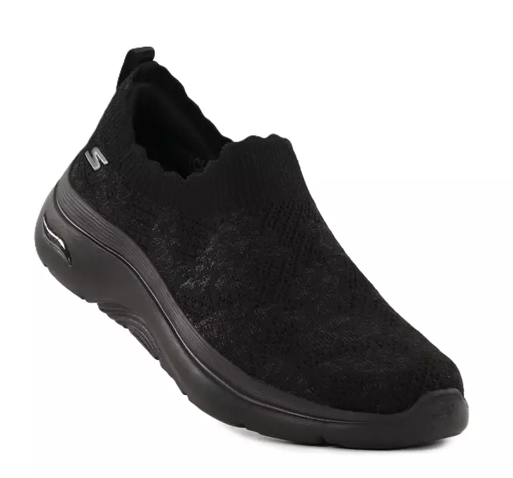 Skechers dam sneakers 125329/BBK GO WALK ARCH FIT 2.0 - ROSA LINDA svart - Skechers sneakers - 138400 - 1