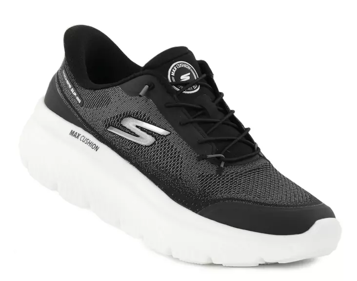 Skechers damsneakers 125881/BKW GO WALK MAX CUSHIONING HYPER BURST - NIKITA svart/vit - Skechers sneakers - 140700 - 1