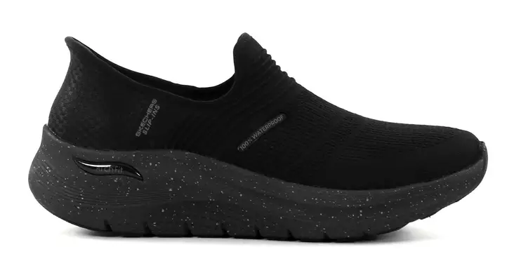 Skechers vattentäta sneakers för dam 150193/BBK ARCH FIT 2.0 - RIGHT AS RAIN svart - Skechers sneakers - 137560 - 1